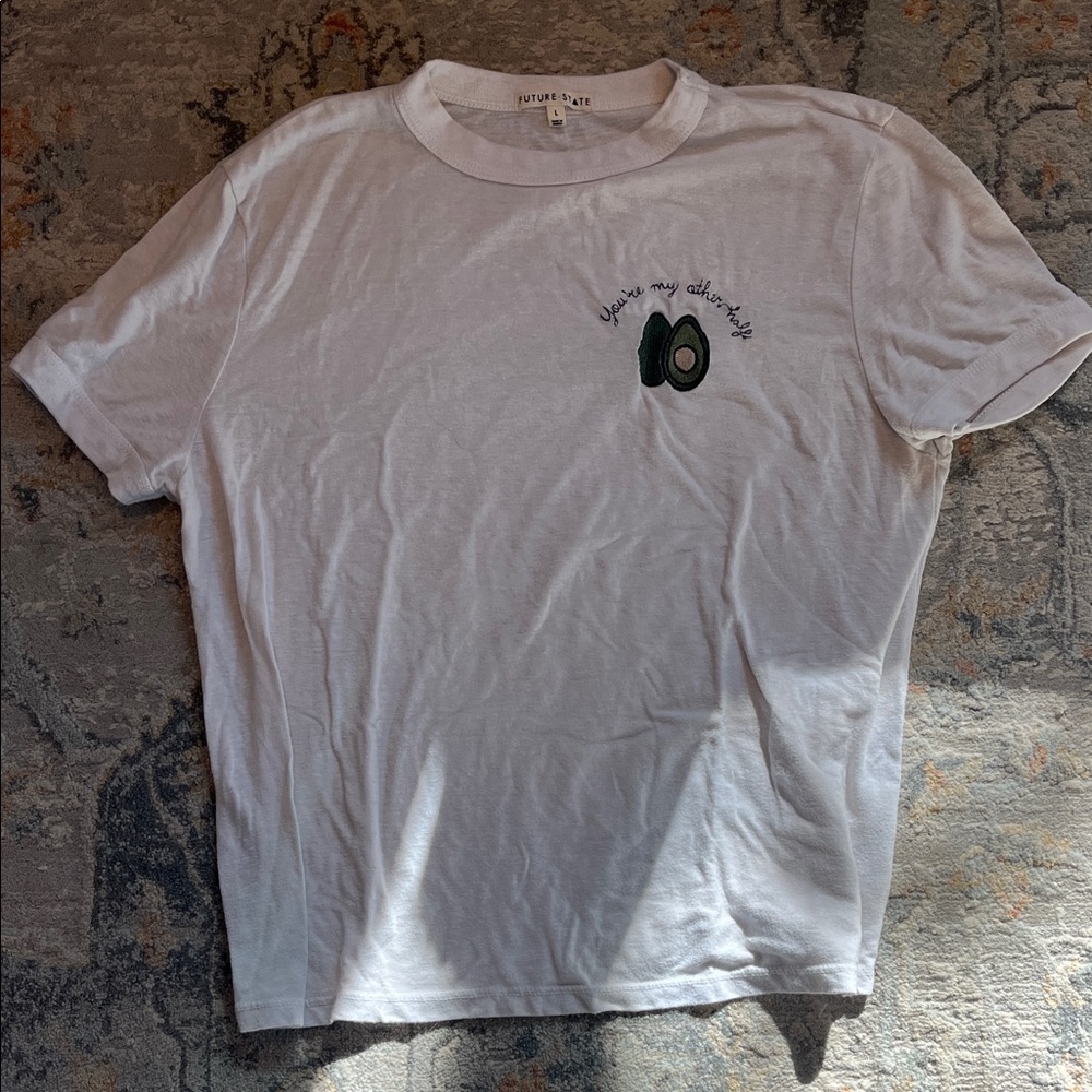 White Graphic T-Shirt